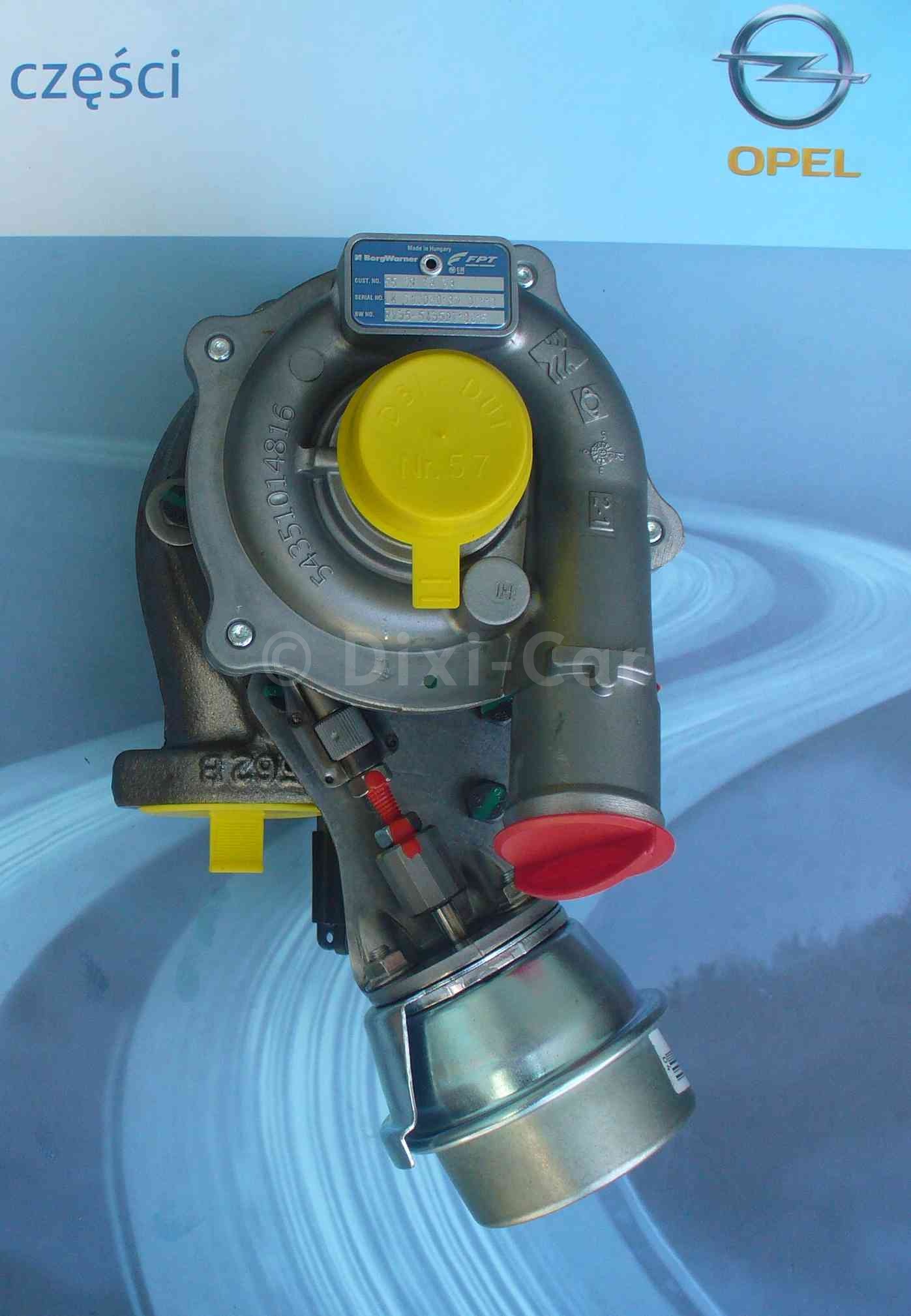 Turbosprężarka ASTRA H (Z13DTH)